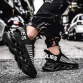Mens Black Walking Breathable Comfort Sports Sneaker